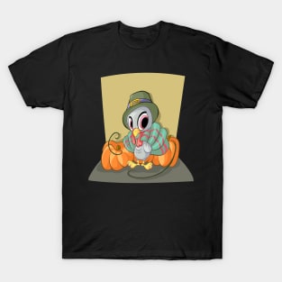 Happy Thanksgiving Small Turkey T-Shirt